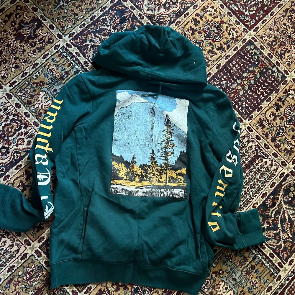 American Eagle hoodie green. I have 2 of them. for men and women